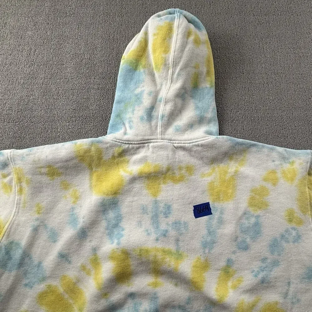 HUF Worldwide Hoodie Adult Extra Large Long Sleeve Tie Dye Casual Sweater Men's - Picture 13 of 14